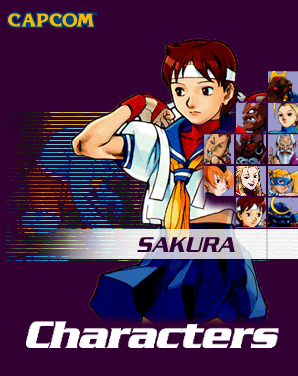 Sakura is Ryu's biggest fan ever.